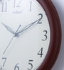 Brown Wood Wall Clock