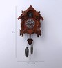 Kaiser Cola Wood 14.5 x 6.6 x 18 Inch Cuckoo Clock