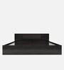 Kaito King Size Bed with Box & Headboard Storage in Wenge Finish