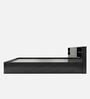 Kaito King Size Bed with Box & Headboard Storage in Wenge Finish
