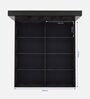 Kaito King Size Bed with Box & Headboard Storage in Wenge Finish