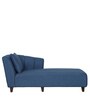 Kaj LHS Chaise Lounger in Blue Colour