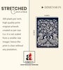 Kalamkari Peacock Stretched Canvas Painting