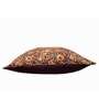 Red Traditional Cotton 16 x 16 Inches Cushion Cover