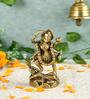 Kali Mata Gold Brass Idol