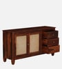Kalki Sheesham Wood Sideboard in  Honey Oak Finish
