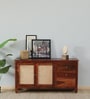 Kalki Sheesham Wood Sideboard in  Honey Oak Finish