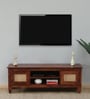 Kalki Sheesham Wood TV Console in  Honey Oak Finish For TVs Up To 55"