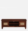 Kalki Sheesham Wood TV Console in  Honey Oak Finish For TVs Up To 55"