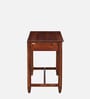 Kalki Sheesham Wood Writing Table In Scratch Resistant Honey Oak & Natural Cane Finish