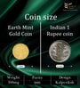 Kalpvriksh 24KT (999) Lightweight Gold Coin 0.1g