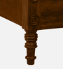 Kamchini Sheesham Wood Single Bed In Scratch Resistant Provincial Teak Finish