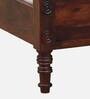Kamchini Sheesham Wood Queen Size Bed In Scratch Resistant Honey Oak Finish