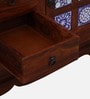 Kamchini Sheesham Wood Sideboard In Honey Oak Finish