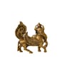 Kamdhenu Standing  Brass Idol Gold Finish