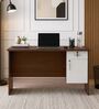 Kana Writing table In Brown Finish