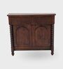Kanak Wooden Console Table In Honey Antique Finish