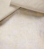 Beige Kanan Cotton Floral Breathable & Queen Size Bedsheet With 2 Pillow Covers