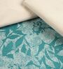 Green Kanan Cotton Floral Breathable & Queen Size Bedsheet With 2 Pillow Covers
