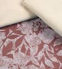 Purple Kanan Cotton Floral Breathable & Queen Size Bedsheet With 2 Pillow Covers
