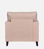 Kandy Fabric 1 Seater Sofa in Beige Colour