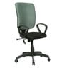 Kandy Medium Back Ergonomic Chair In Grey Colour