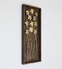 Kane Flower Brown & Gold Iron and MDF Wall Art