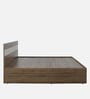 Kane King Size Bed in Oak Finish with Box Storage