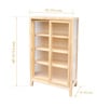 Kanso Fluted Cabinet In Pine Wood Finish