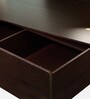 Kaori King Size Bed in Wenge Finish with Box Storage