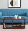 Kapi Sheesham Wood Coffee Table in Light Honey Finish
