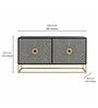Kara Bone Inlay Sideboard Cabinet In Mother of Pearl Finish