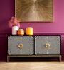 Kara Bone Inlay Sideboard Cabinet In Mother of Pearl Finish