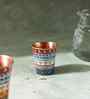 Karaikudi Tiles Copper Tumbler, Small