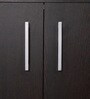 Karatsu 2 Door Shoe Cabinet in Wenge Finish