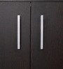 Karatsu 2 Door Shoe Cabinet in Wenge Finish