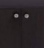Karatsu 4 Door Shoe Cabinet in Wenge Finish