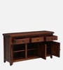 Karl Sheesham Wood Sideboard in Scratch Resistant Honey Oak Finish
