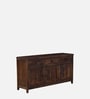 Karl Sheesham Wood Sideboard In Scratch Resistant Provincial Teak Finish