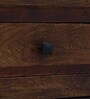 Karl Sheesham Wood Sideboard In Scratch Resistant Provincial Teak Finish