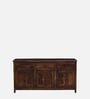 Karl Sheesham Wood Sideboard In Scratch Resistant Provincial Teak Finish