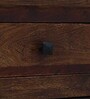 Karl Sheesham Wood Sideboard In Scratch Resistant Provincial Teak Finish