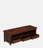 Karl Sheesham Wood TV Console In Scratch Resistant Honey Oak Finish For TVs Up To 55"