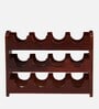 Kassel 12 Bottle Wine Rack In Honey Finish