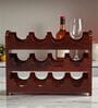 Kassel 12 Bottle Wine Rack In Honey Finish