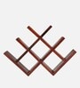 Kassel 8 Bottle Wine Rack In Honey Finish