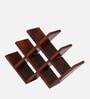 Kassel 8 Bottle Wine Rack In Honey Finish