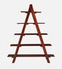 Kassel Accent Bookshelf Showcases Display Unit In Honey Finish