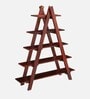 Kassel Accent Bookshelf Showcases Display Unit In Honey Finish