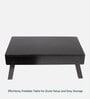 Kassel Coffee Table In Extra Dark Mahagony Finish